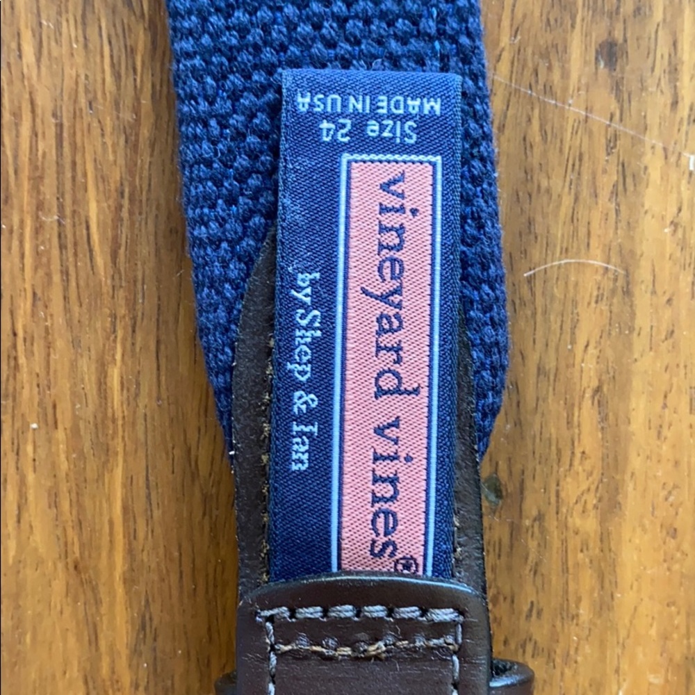 Vineyard Vines belt sz 24 Christmas Colors!